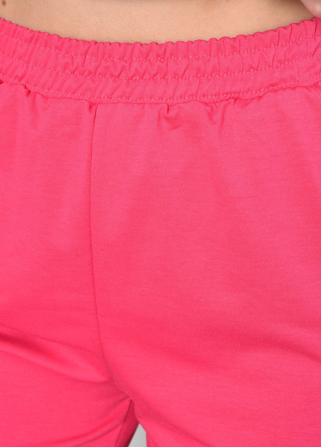 Спортивні штани жіночі рожевого кольору Let's Shop (260134423)