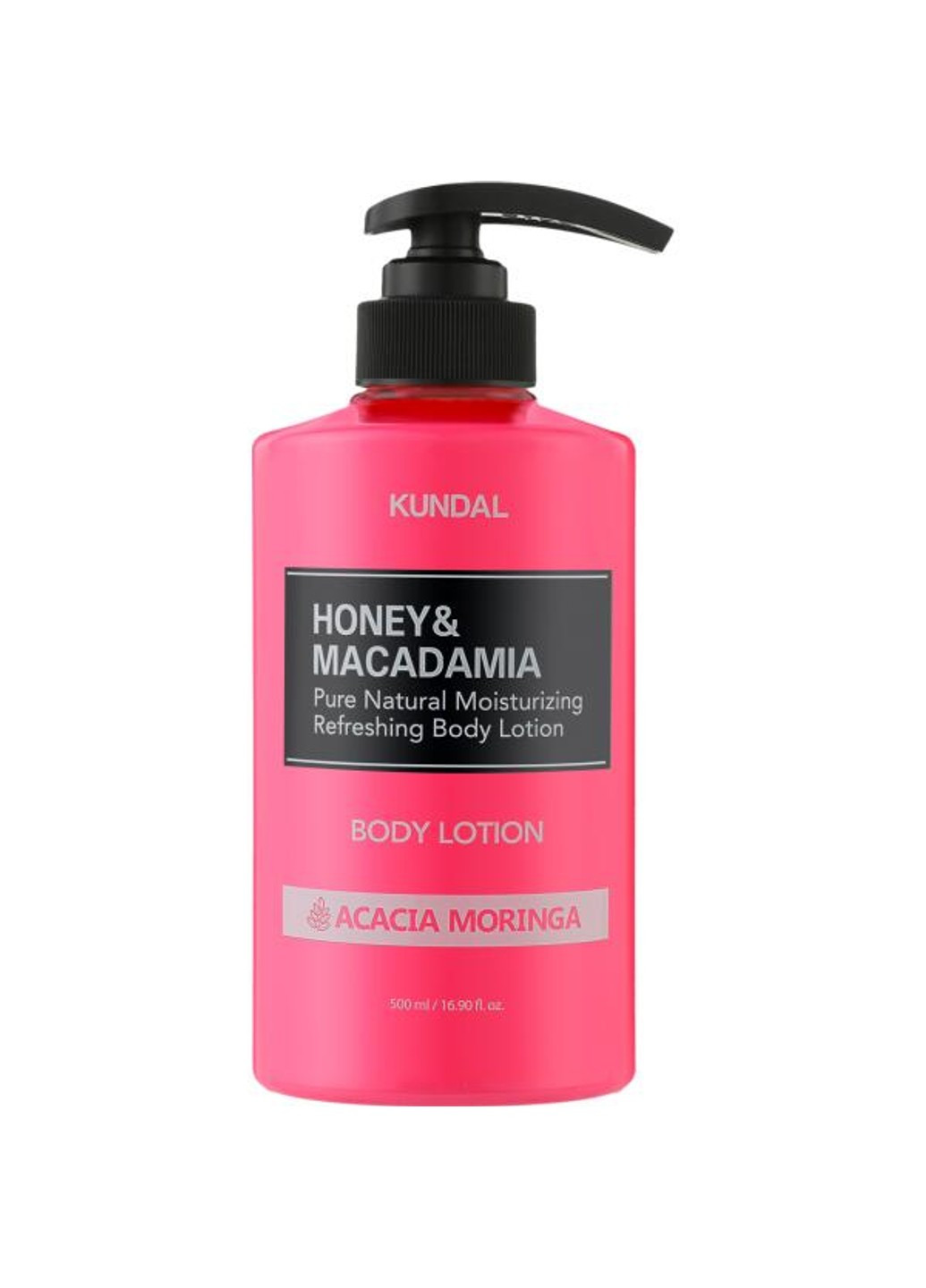 Поживний ароматичний лосьйон для тіла Honey & Macadamia Body Lotion Acacia Moringa 500 мл Kundal (258783541)