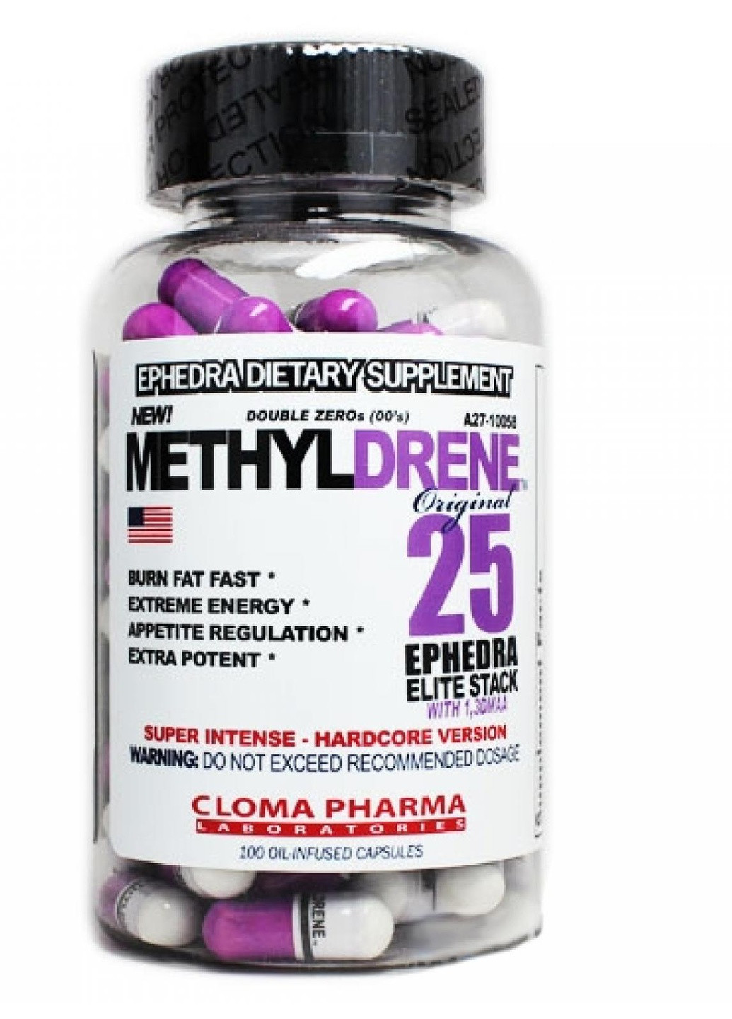 Жиросжигатель Methyldrene Elite 100 caps Cloma Pharma (258756613)