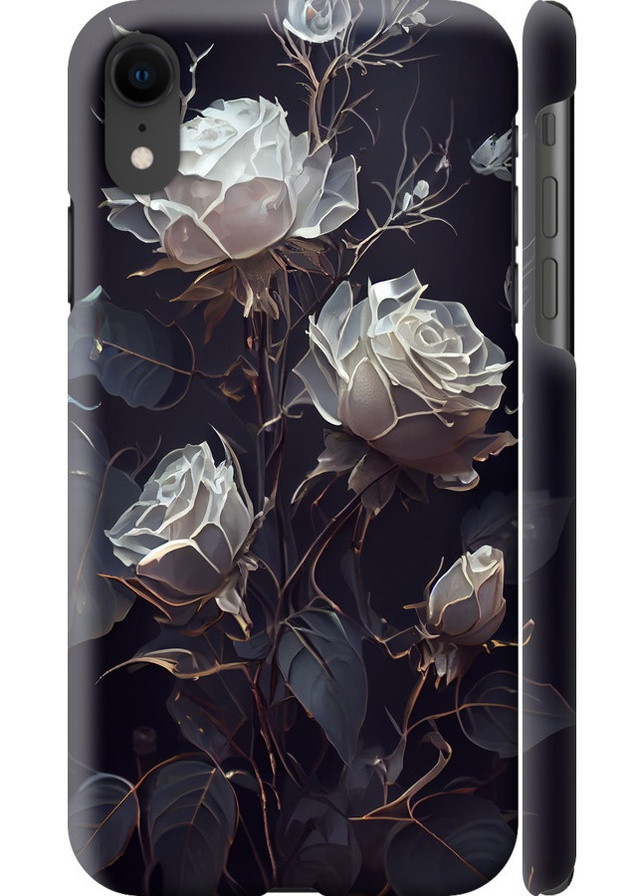 3D пластиковый глянцевый чехол 'Розы 2' для Endorphone apple iphone xr (258172894)