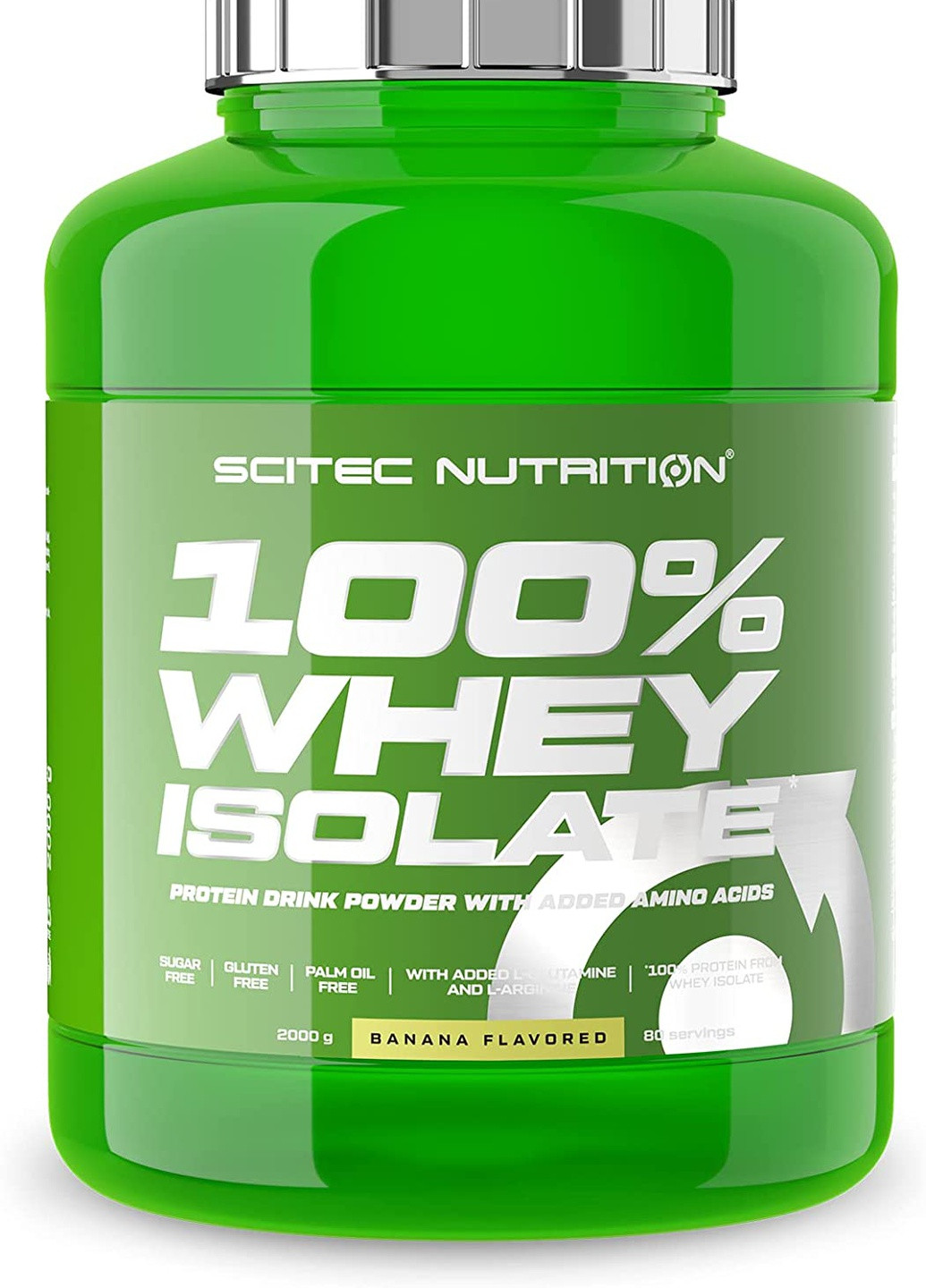 Протеин Изолят 100% Whey Isolate 2000 gr (Banana) Scitec Nutrition (256754029)