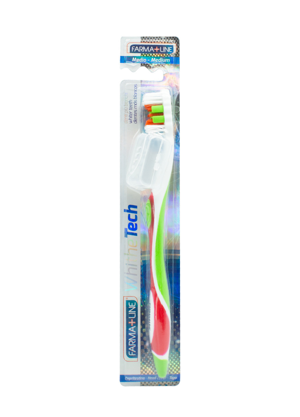 Зубна щітка відбілююча з ковпачком Farmaline (261030247)