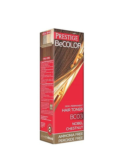 Відтінковий бальзам для волосся BeColor BC 03 Благородний горіх Vip's Prestige (258524940)