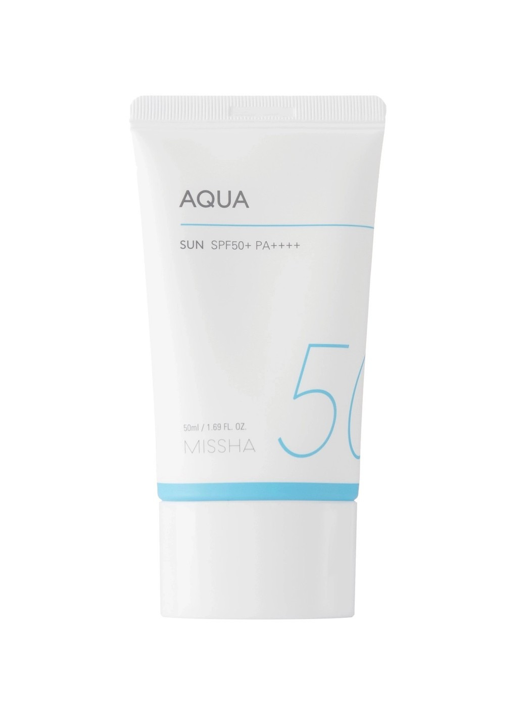 Увлажняющий солнцезащитный гель на химических фильтрах All-Around Safe Block Aqua Sun Gel SPF50+/PA++++ 50 мл MISSHA (259811896)