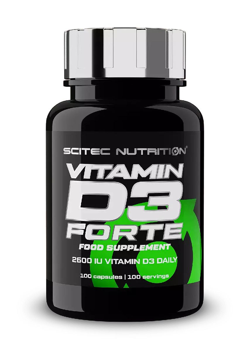Вітамін D3 Vitamin-D3 Forte 100 caps Scitec Nutrition (276253803)
