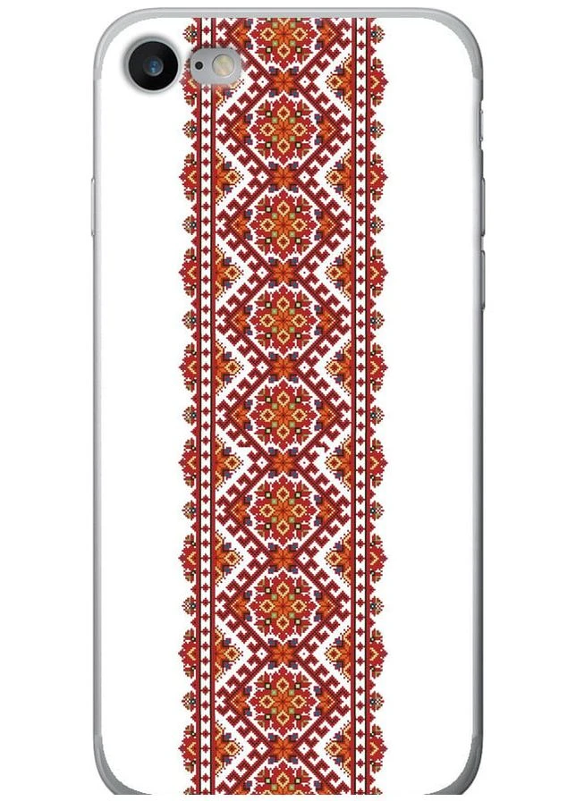 Силіконовий чохол 'Вишиванка 9' для Endorphone Apple iPhone 8 (269349672)