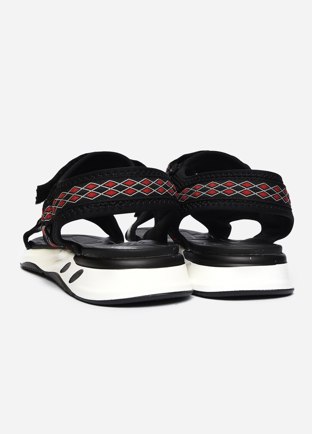 Пляжные сандалии мужские чорного цвета текстиль Let's Shop