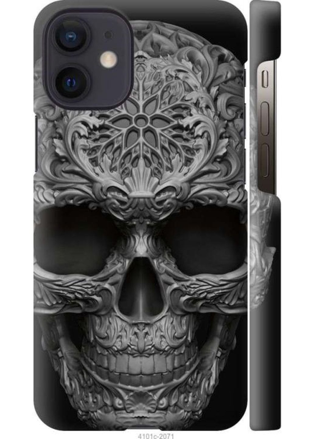 Чехол на iPhone 12 Mini skull-ornament MMC (260217086)