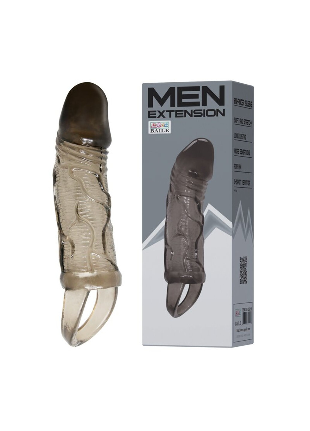 Насадка-презерватив "Men extension" BI-026210-1 Langsha (266826295)