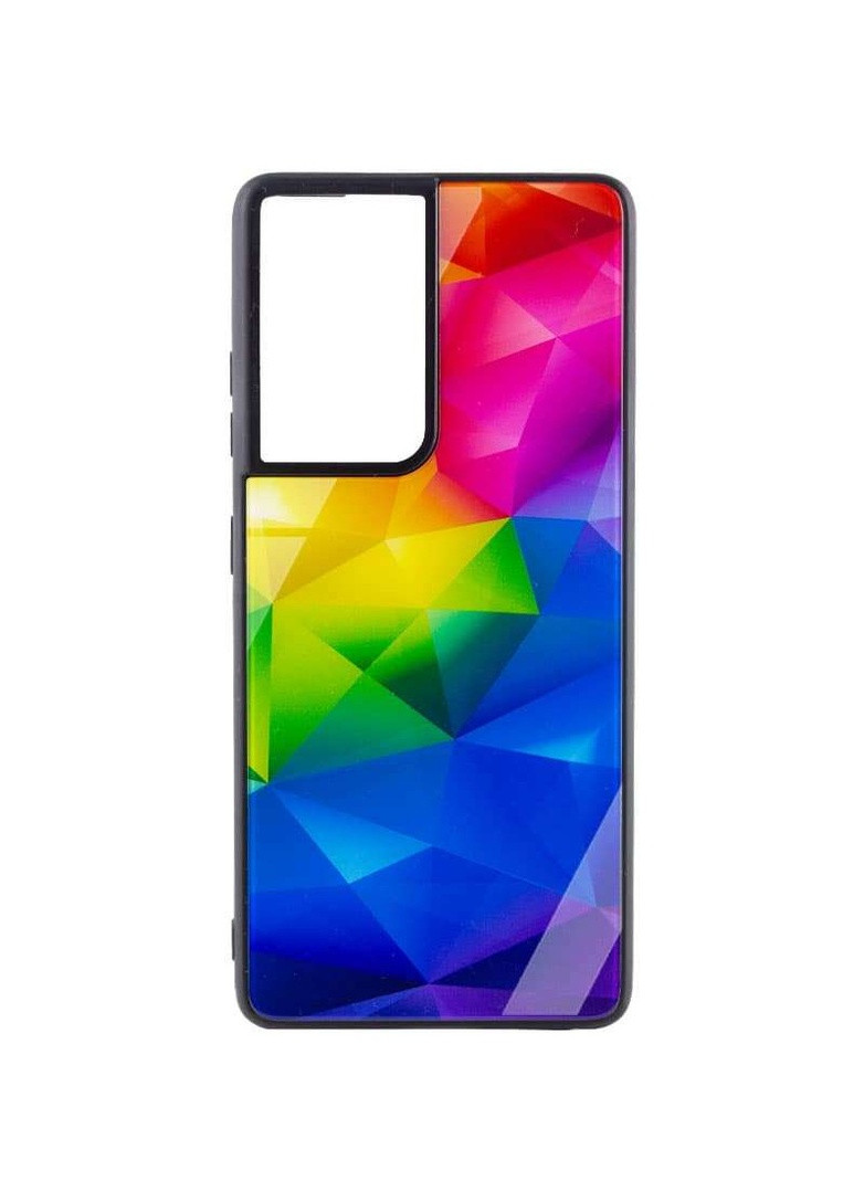 Стеклянный чехол Diversity для Samsung Galaxy S21 Ultra Epik (258522870)