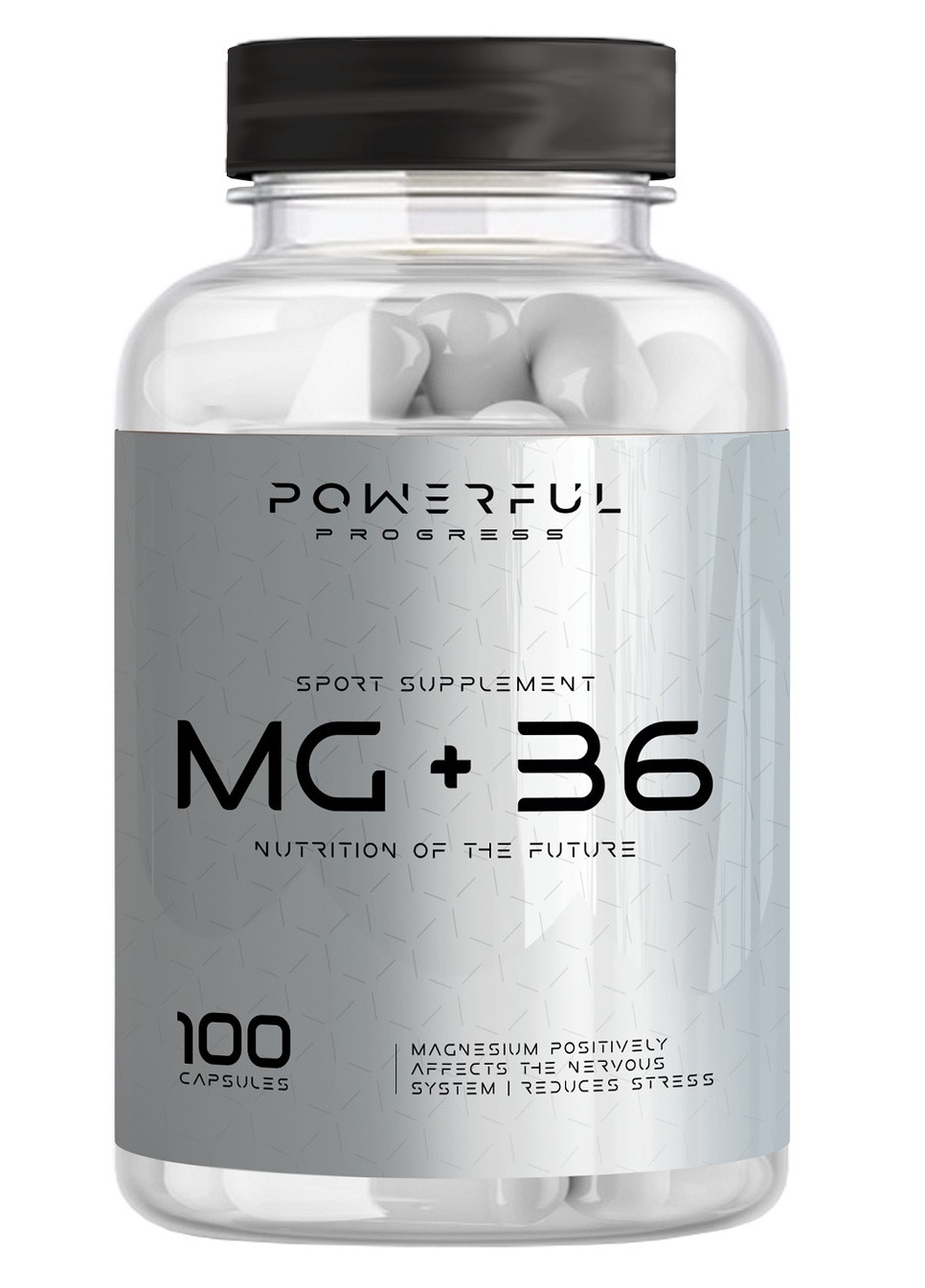 Mg+B6 100 Caps Powerful Progress (257410852)