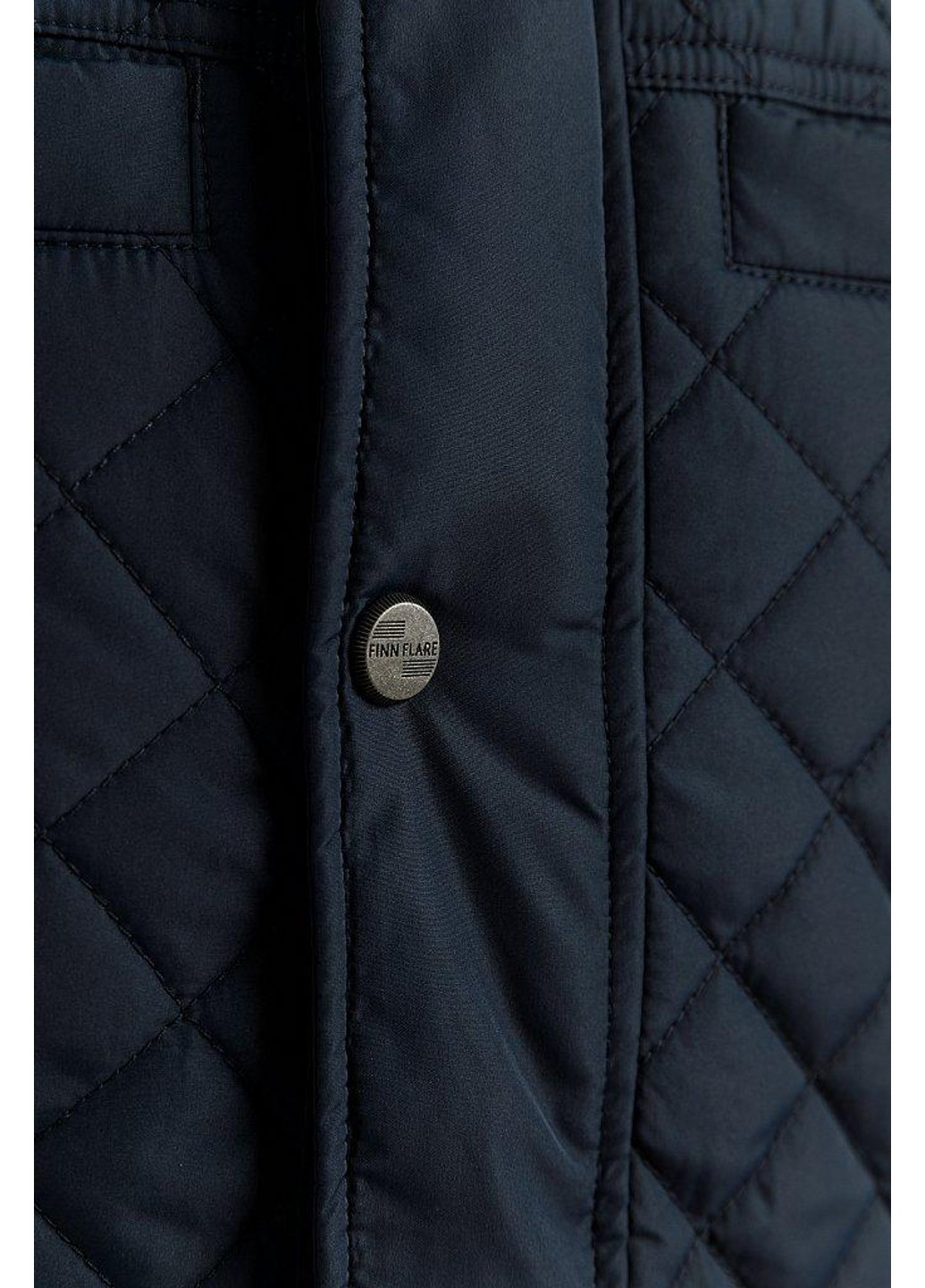 Темно-синяя демисезонная куртка b20-22004-101 Finn Flare