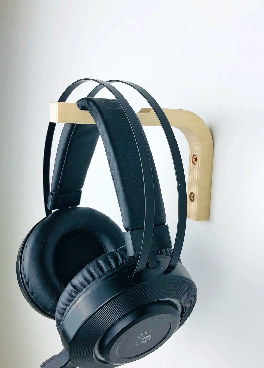 Кронштейн для навушників Тримач для гарнітури Підвіс для навушників Натуральний EvenWood (262891645)