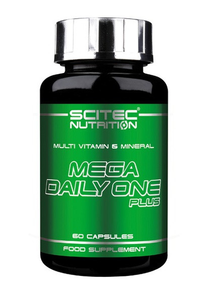 Витаминно-минеральный комплекс Mega Daily One Plus 60 caps Scitec Nutrition (259907732)