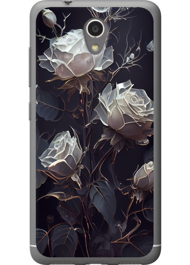 Силиконовый чехол 'Розы 2' для Endorphone ZTE A510 (258173444)