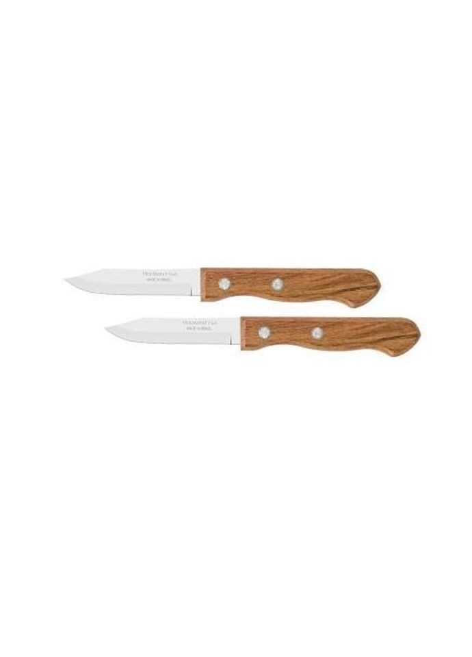 Набор ножей Dynamic для чистки овощей 2шт 80 мм Tramontina (276387726)