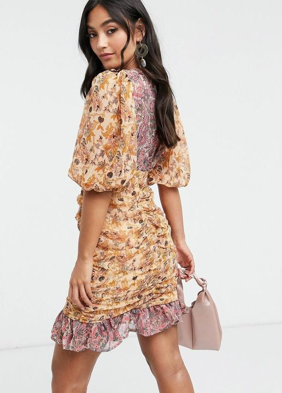 Комбінована сукня Asos