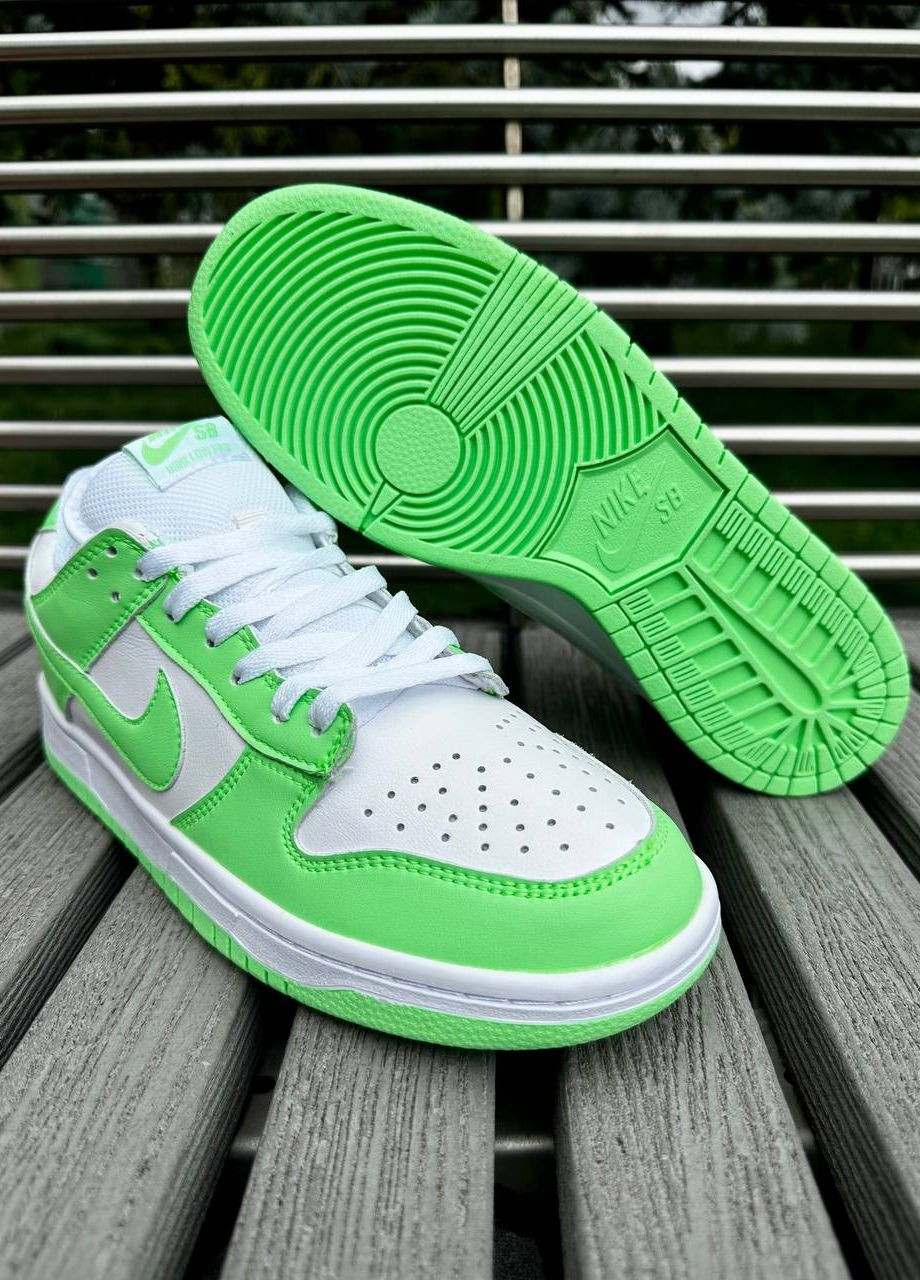 Зеленые демисезонные стильные женские кроссовки No Brand