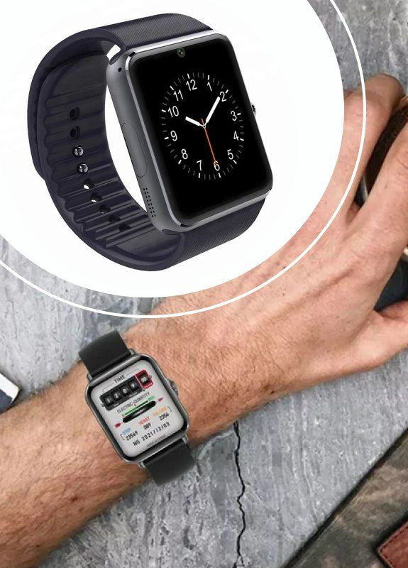Умные часы Smart Watch A1 Black No Brand (265952777)