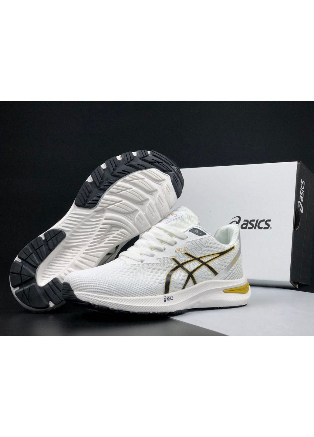 Белые демисезонные кроссовки мужские 10, вьетнам Asics Gel-Excite