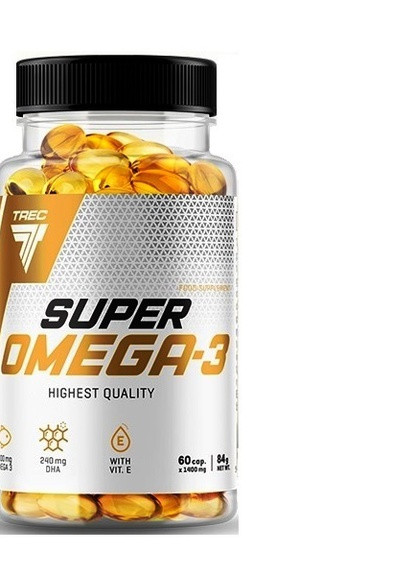 Super Omega 3 60 Caps Trec Nutrition (258499526)