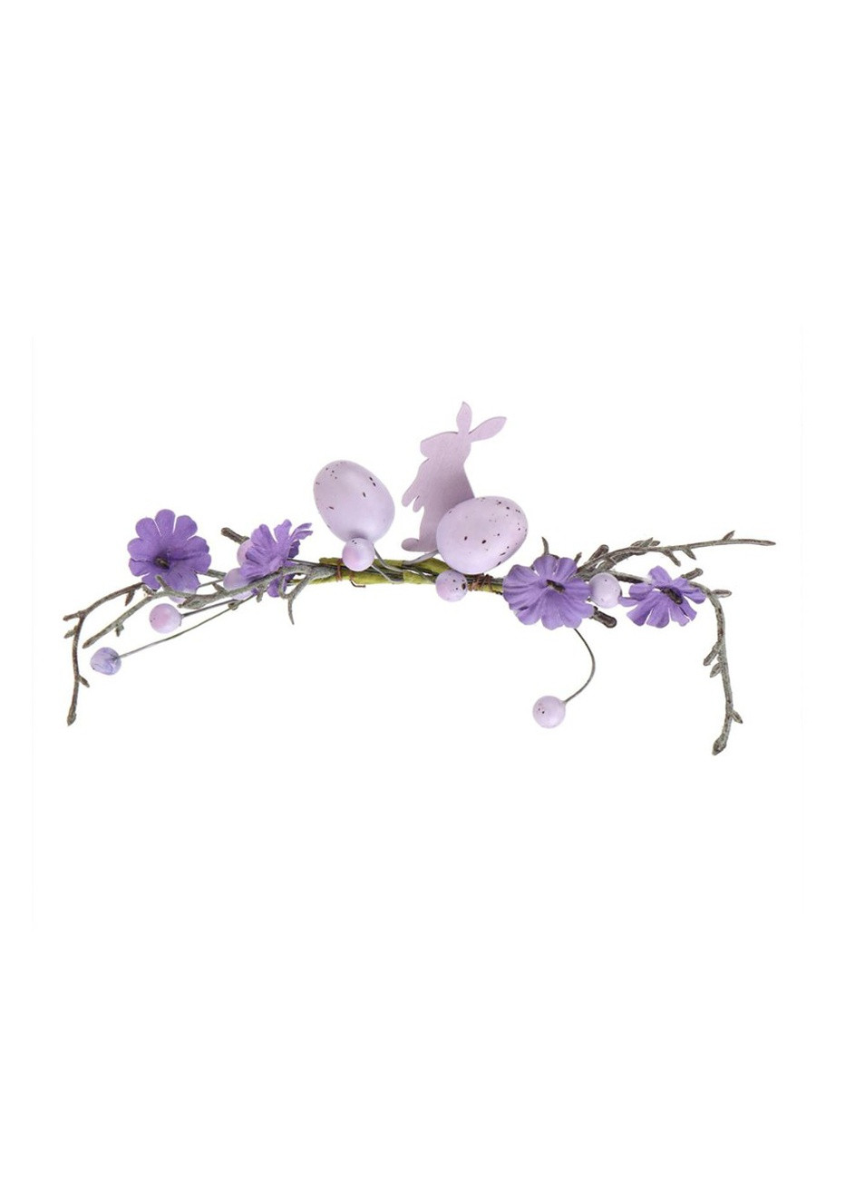 Декоративна гілочка «Лавандова композиція», 28 см колір фіолетовий ЦБ-00216844 No Brand (259785878)