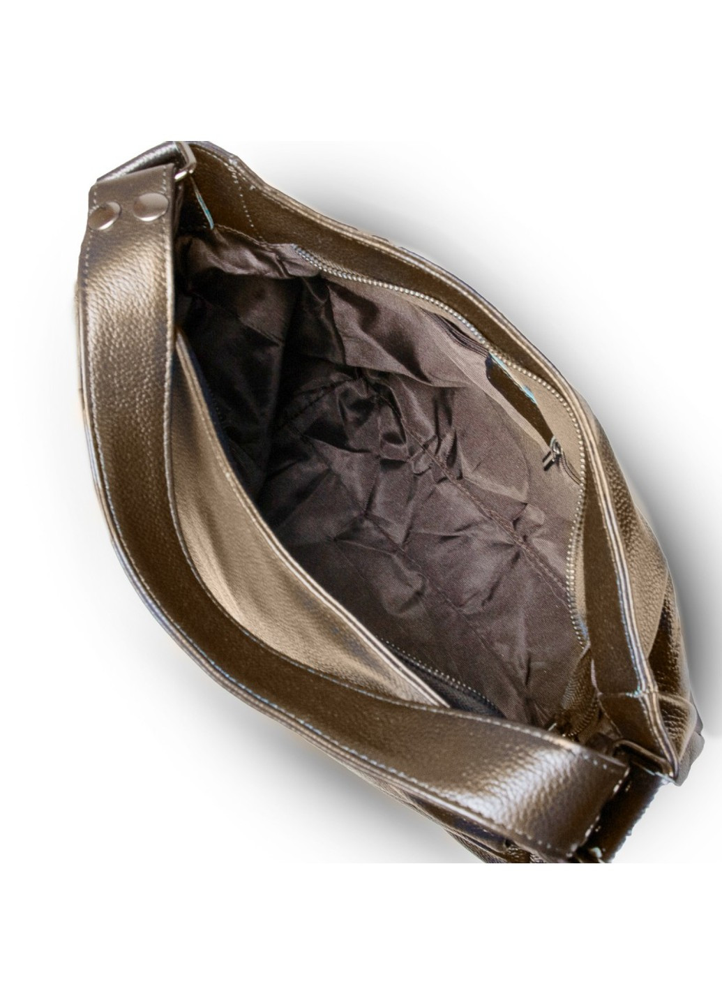 Жіноча шкіряна сумка P67 8639-9 Сріблястий-сірий Podium (264566253)