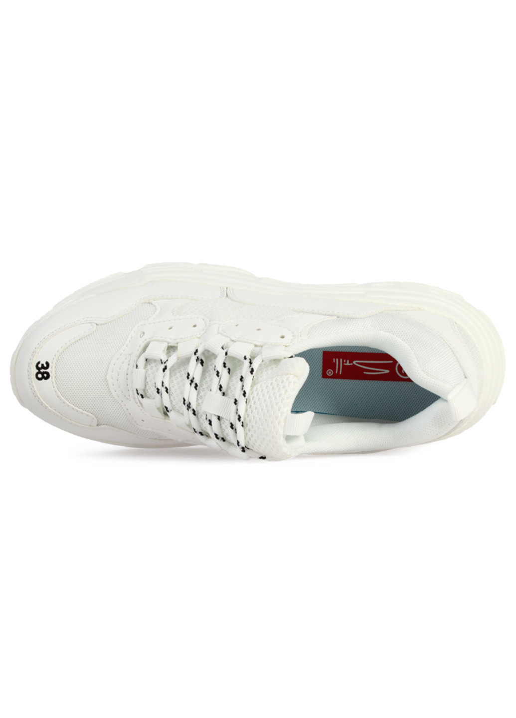 Белые демисезонные кроссовки женские бренда 8200219_(1) Stilli