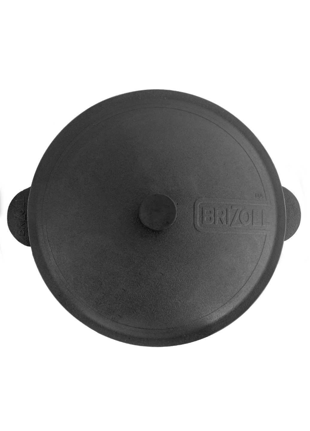 Жаровня чавунна з чавунною кришкою 300 х 60 мм Brizoll (276390236)