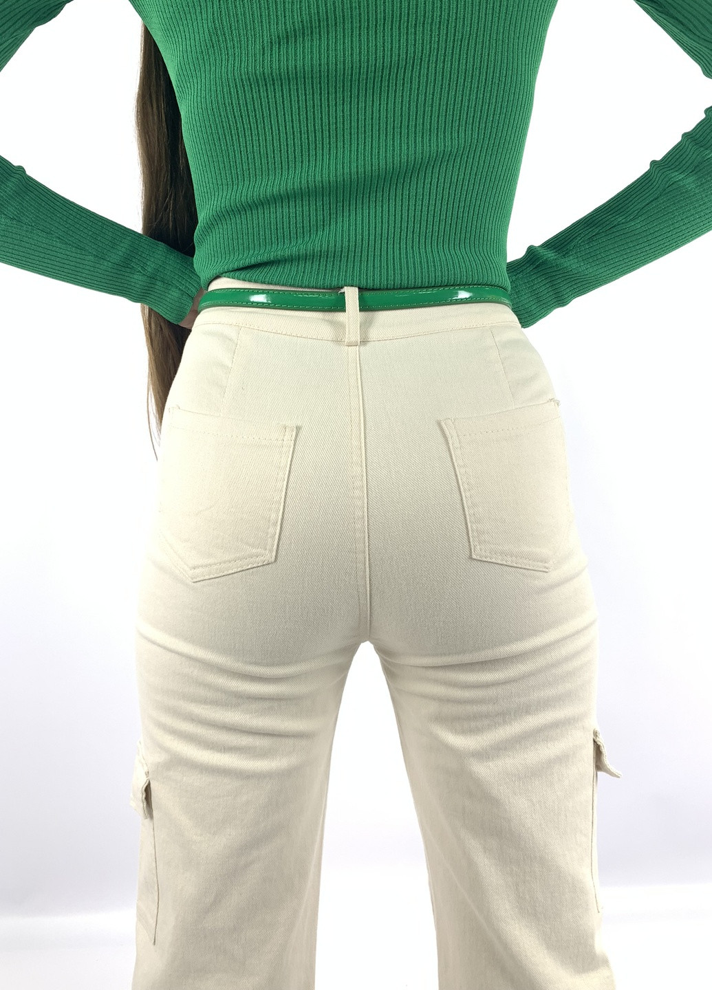 Зелёная блуза женская Kor@Kor