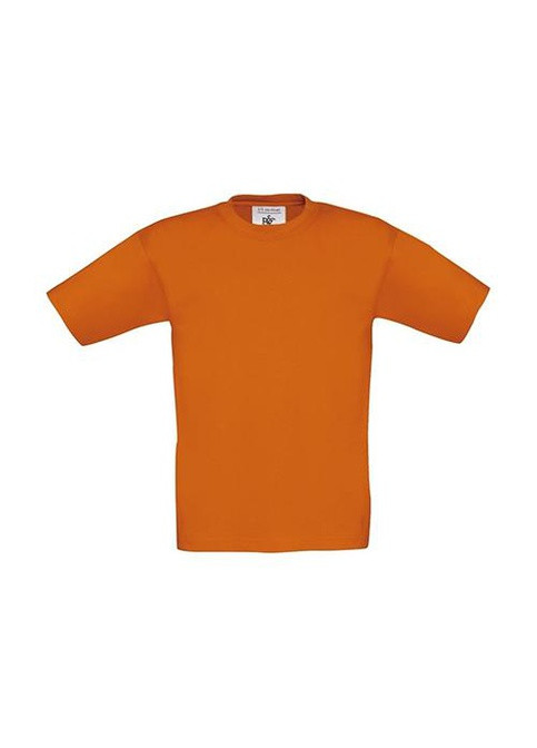 Оранжевая футболка B&C