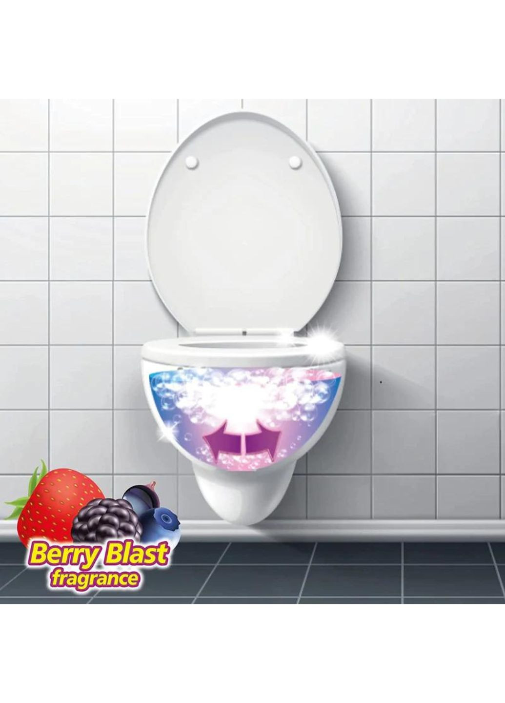 Таблетки для чистки унитаза Toilet Tabs Berry Blast 10шт Elbow Grease (274253530)