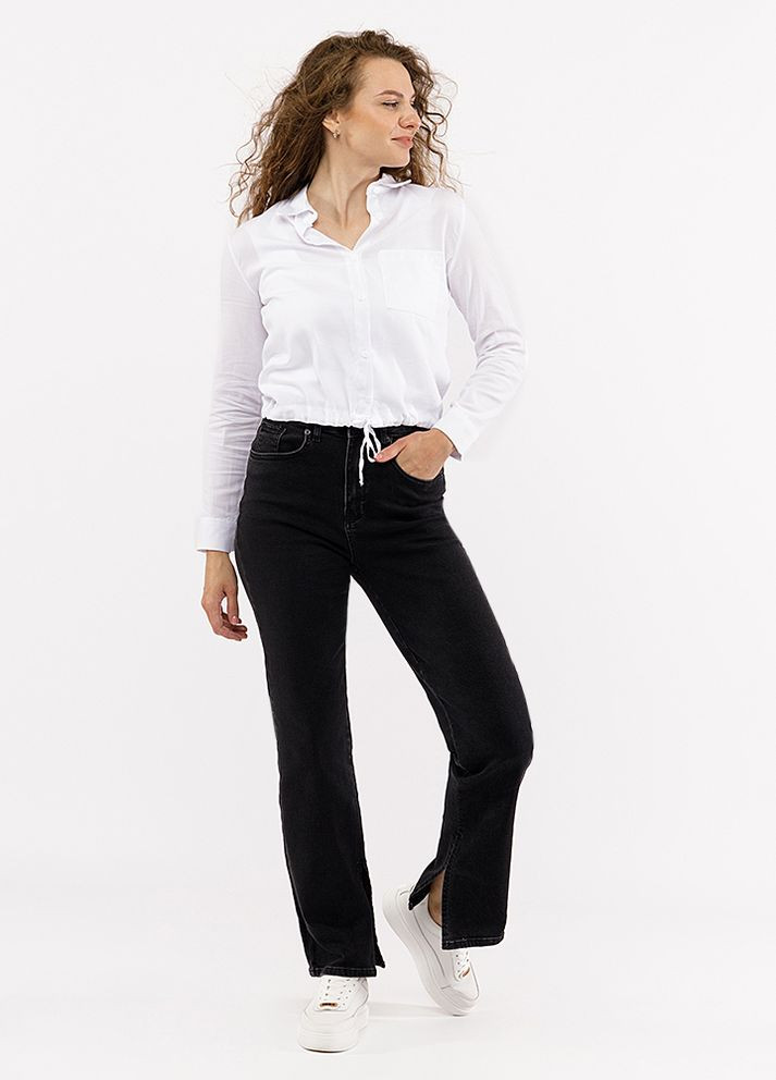 Жіночі джинси колір чорний ЦБ-00227503 Zeo Basic - (260630385)