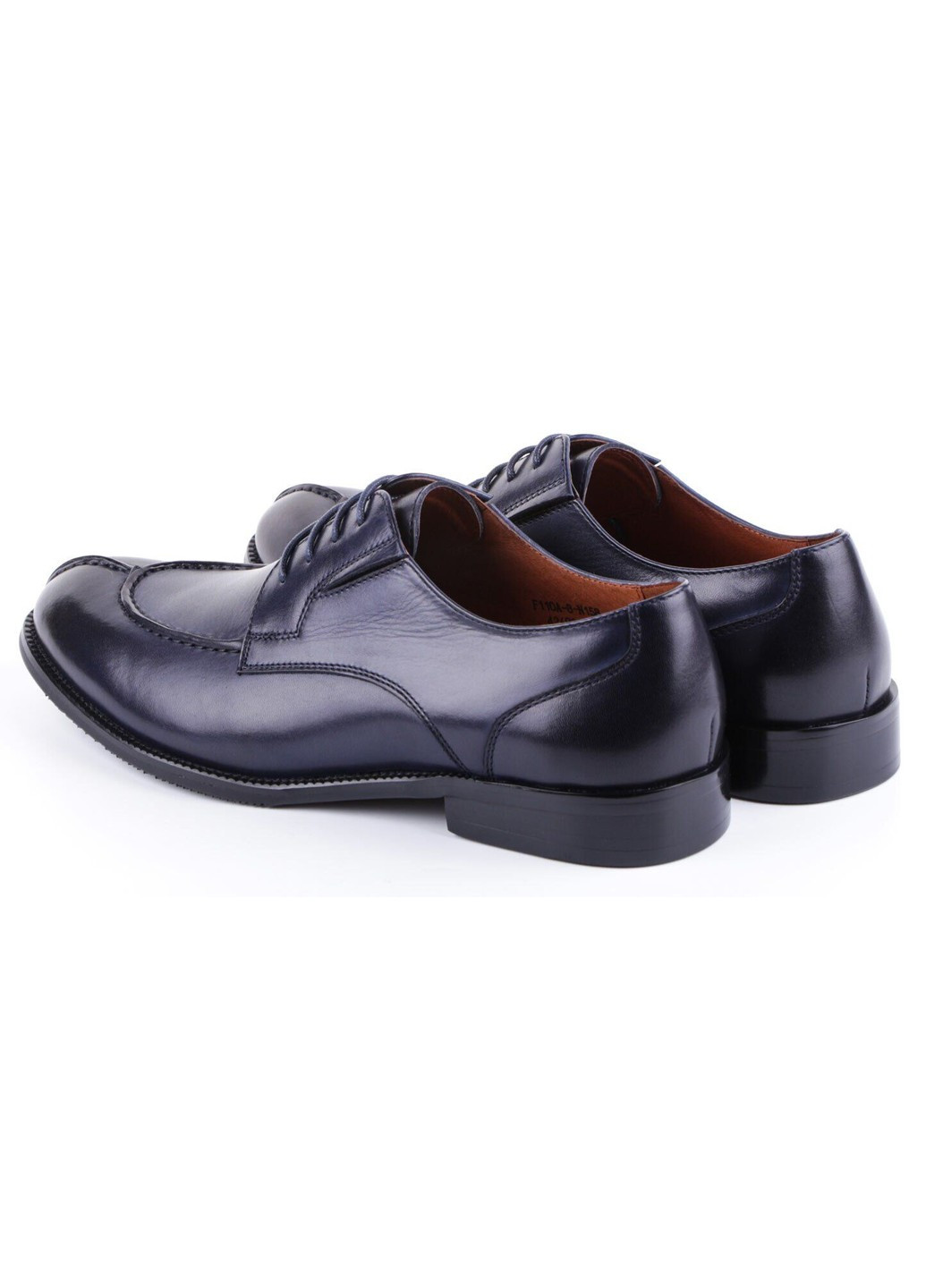 Синие мужские туфли классические 11081 Lido Marinozzi на шнурках