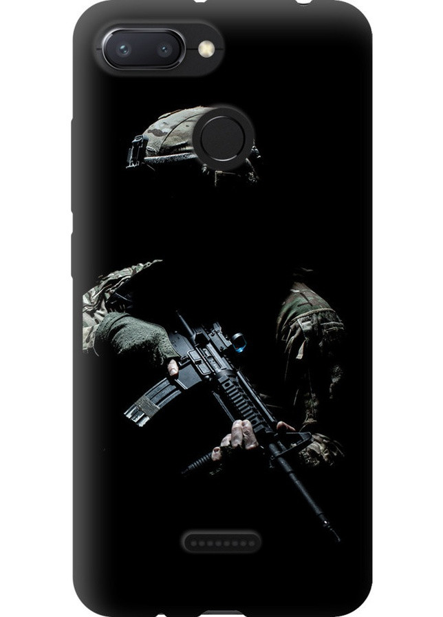 TPU черный чехол 'Защитник v3' для Endorphone Xiaomi Redmi 6 (258690432)