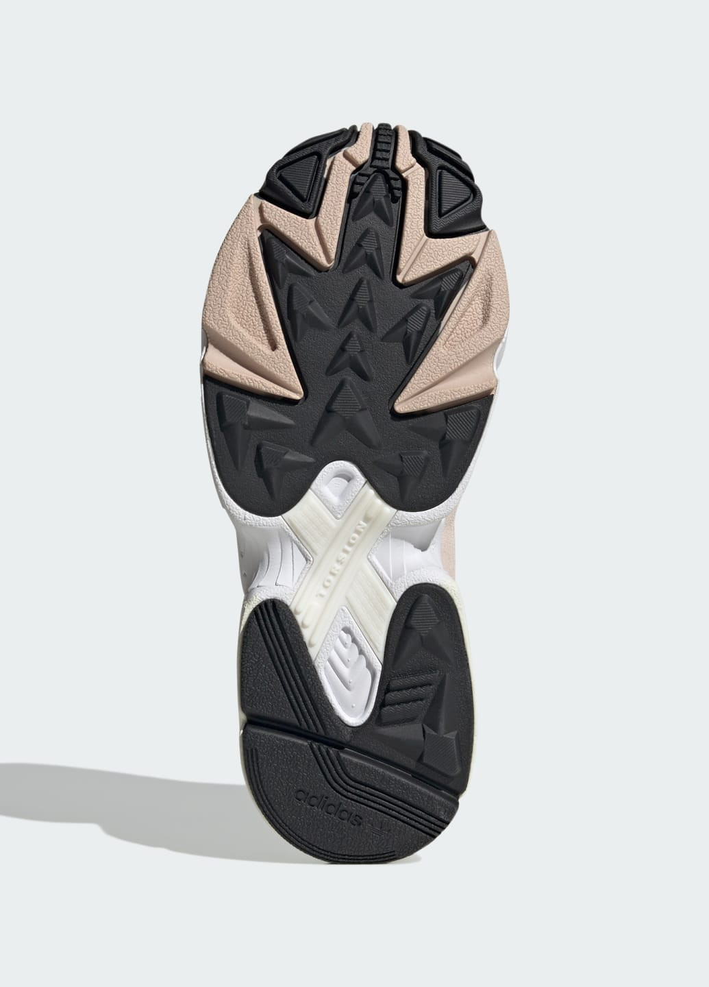 Розовые всесезонные кроссовки falcon adidas