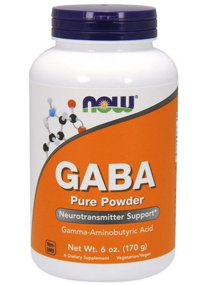 GABA Powder 170 g /340 servings/ Now Foods (256719182)