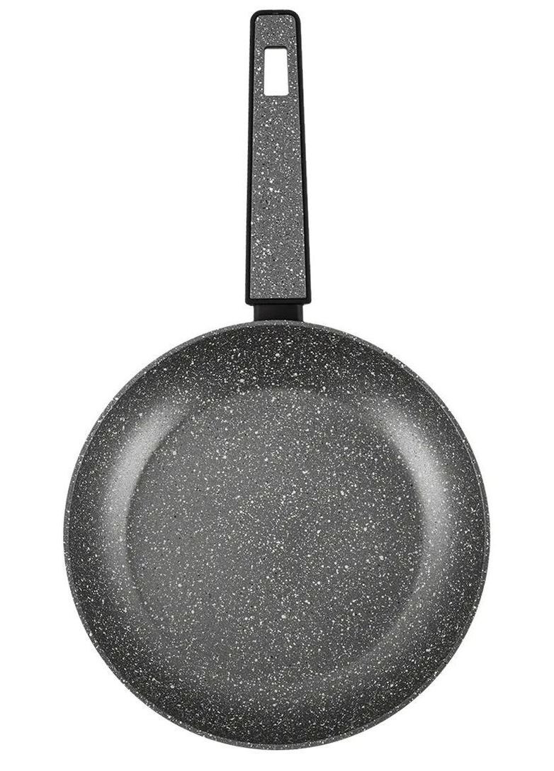 Сковородка 28 см Granite Line гранитный серый алюминий арт. 78133 Krauzer (260618368)