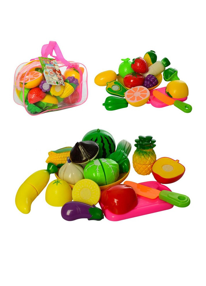 Набор фруктов и овощей цвет разноцветный 00-00045735 No Brand (259466222)