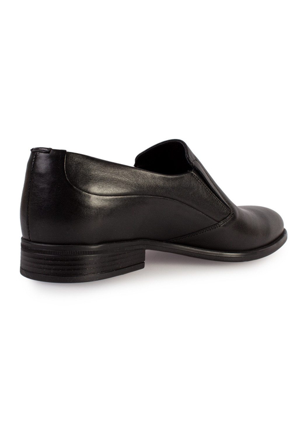 Черные классические туфли мужские бренда 9200177_(1) Ikos без шнурков