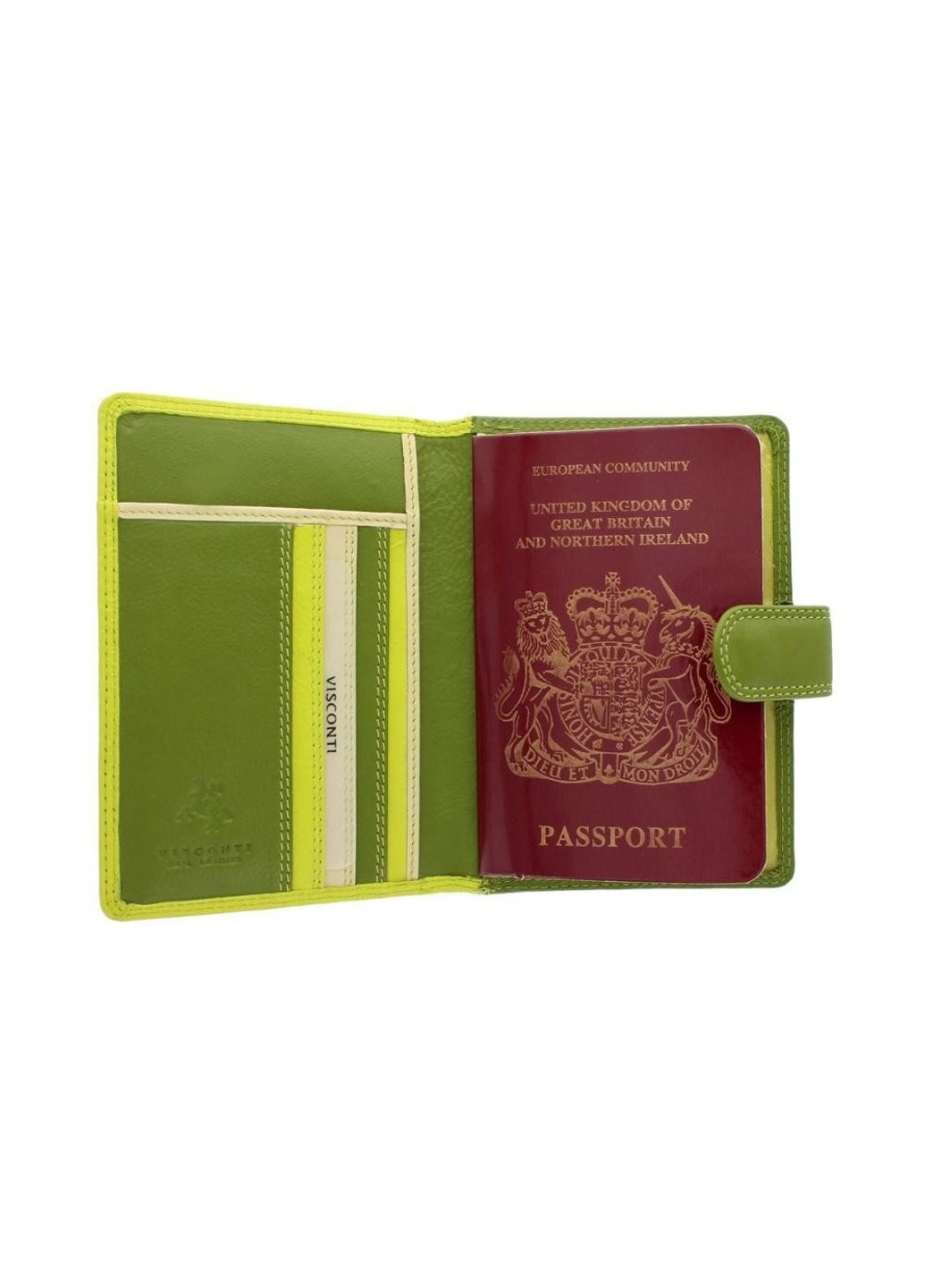 Шкіряна обкладинка для паспорта rb75 berry m Visconti (263135539)