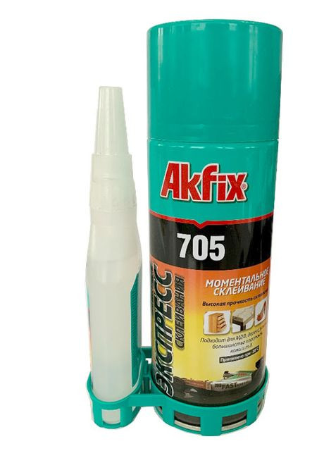 Клей швидкого склеювання 400мол Akfix 705 Fenix (270015380)