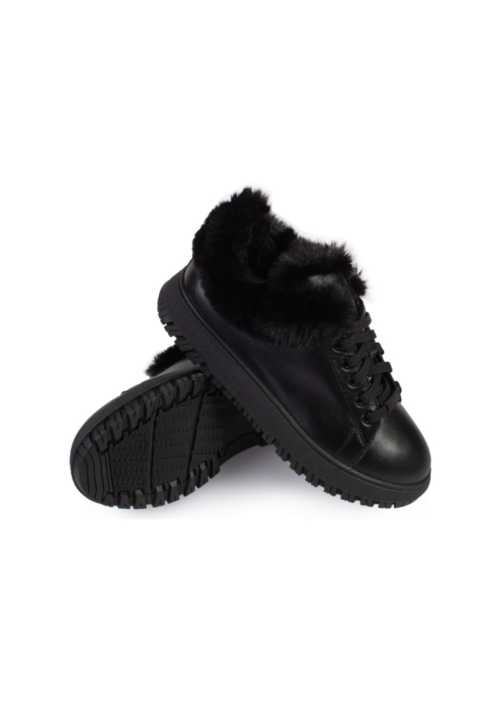 Чорні зимовий кросівки жіночі бренду 8501396_(1) ModaMilano