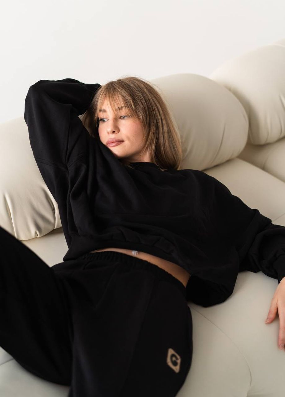 Спортивный повседневный костюм с удлененными рукавами BADU (270093582)