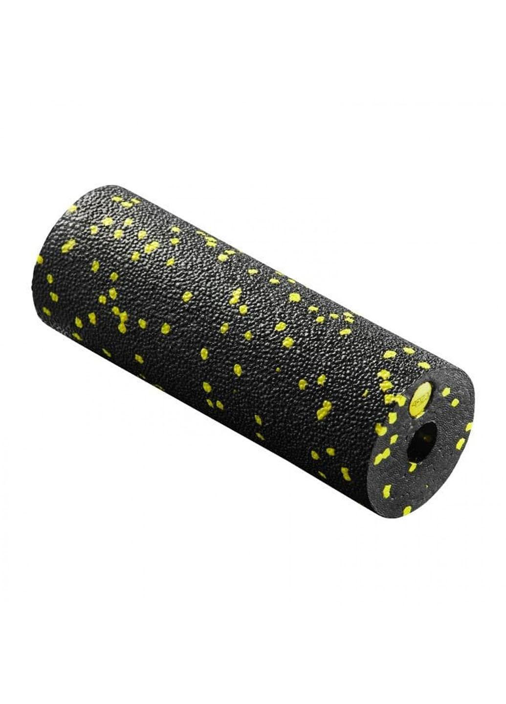 Массажный ролик Mini Foam Roller 15 x 5.3 см (валик, роллер) 4FJ0081 Black/Yellow 4FIZJO (258329418)