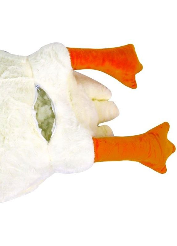 М'яка іграшка подушка Гусь-обіймусь плюшева 110 см Білий No Brand (262805865)