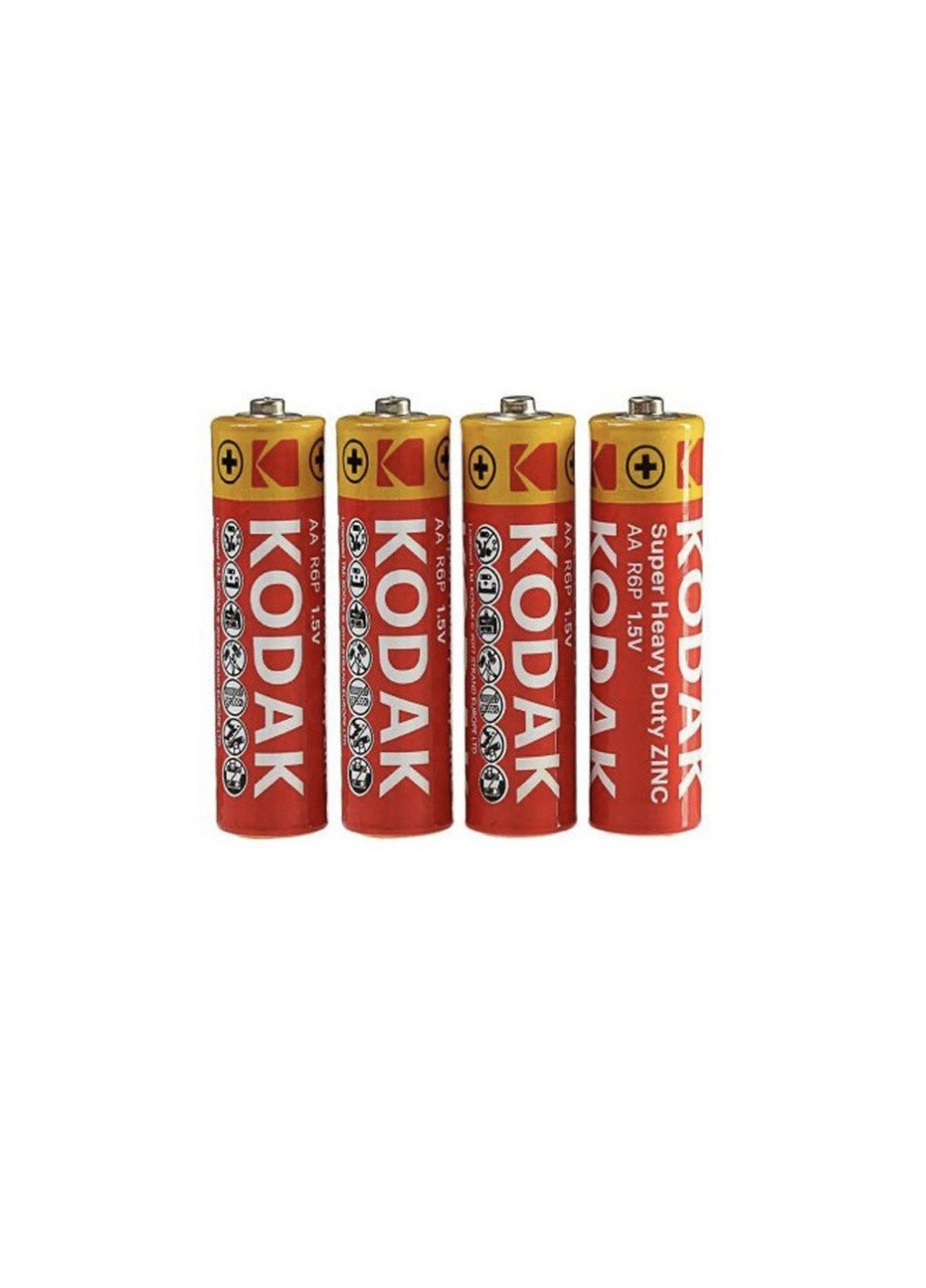 Комплект батарейок Super Heavy Duty Zinc ААА 1,5 V R3 пальчикові 15 шт Kodak (258317070)