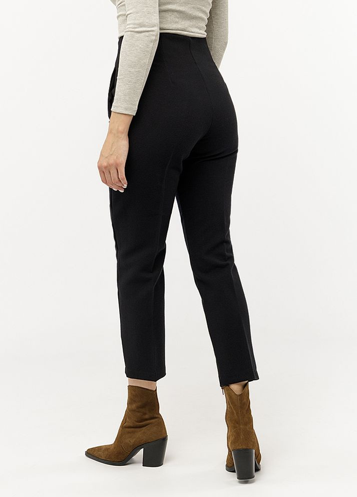 Женские брюки цвет черный ЦБ-00228095 CIZGIN (260941909)