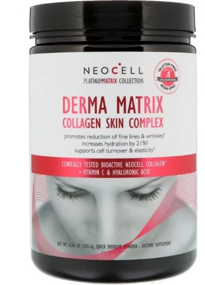 Derma Matrix Collagen Skin Complex 183 g /30 servings/ NEL-12958 Neocell (256724445)