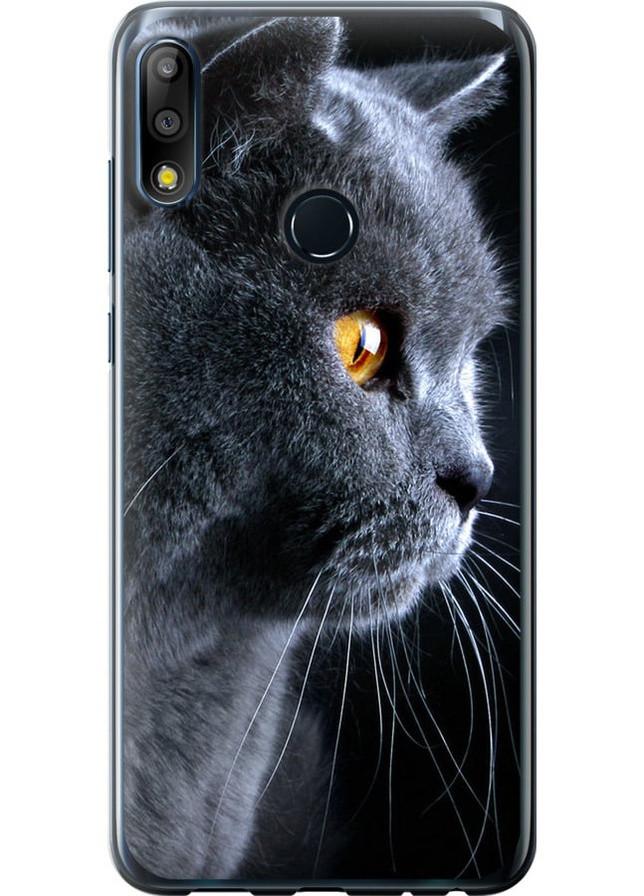 Силіконовий чохол 'Гарний кіт' для Endorphone asus zenfone max pro m2 zb631kl (258263001)